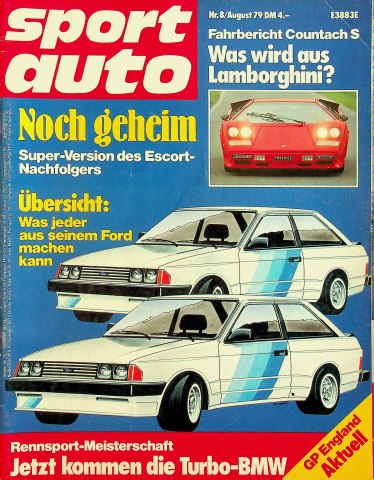 Deckblatt Sport Auto (08/1979)